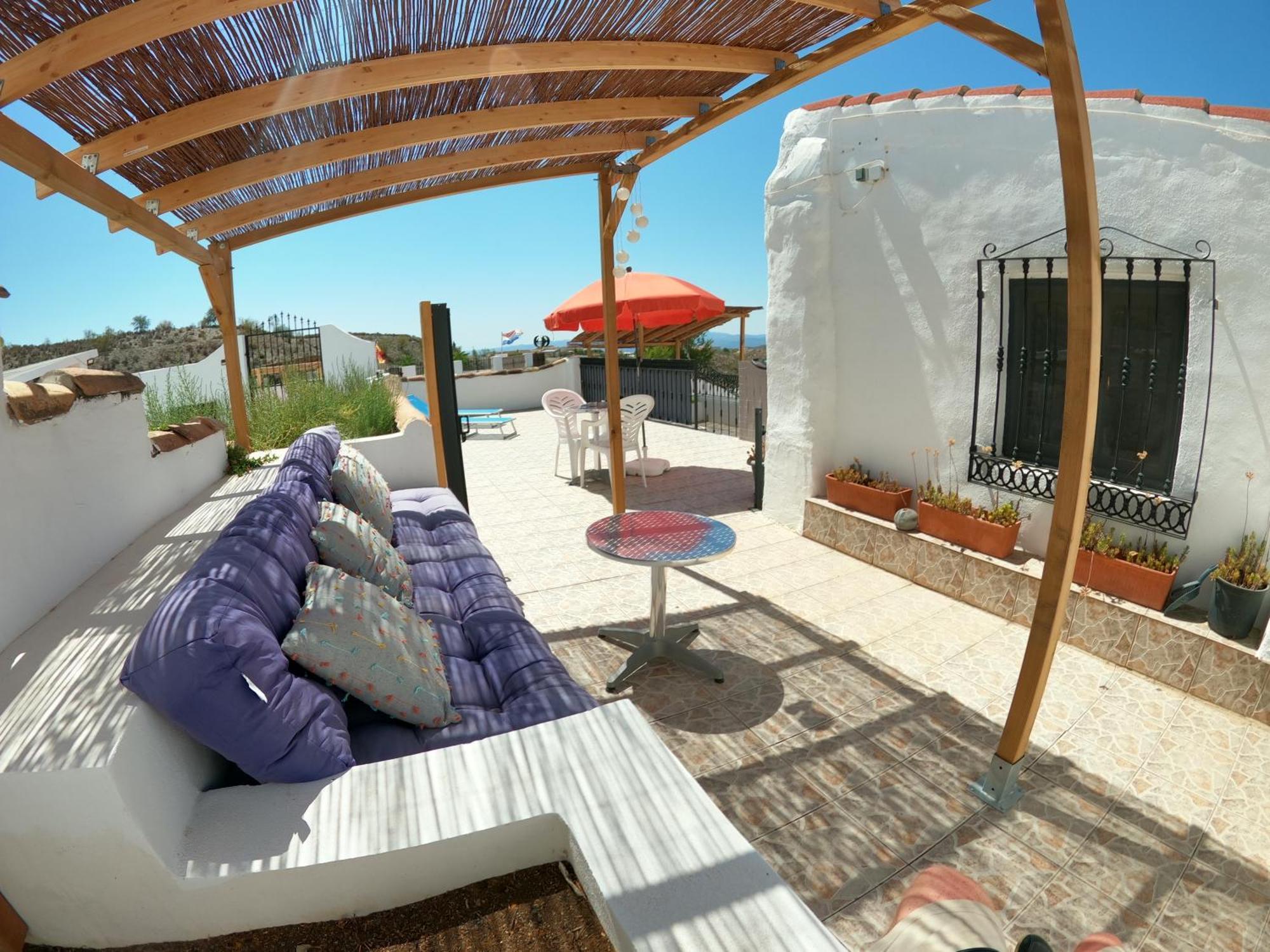 Cortijo Naturista Con Vistas-Clothing Optional Oria Bagian luar foto