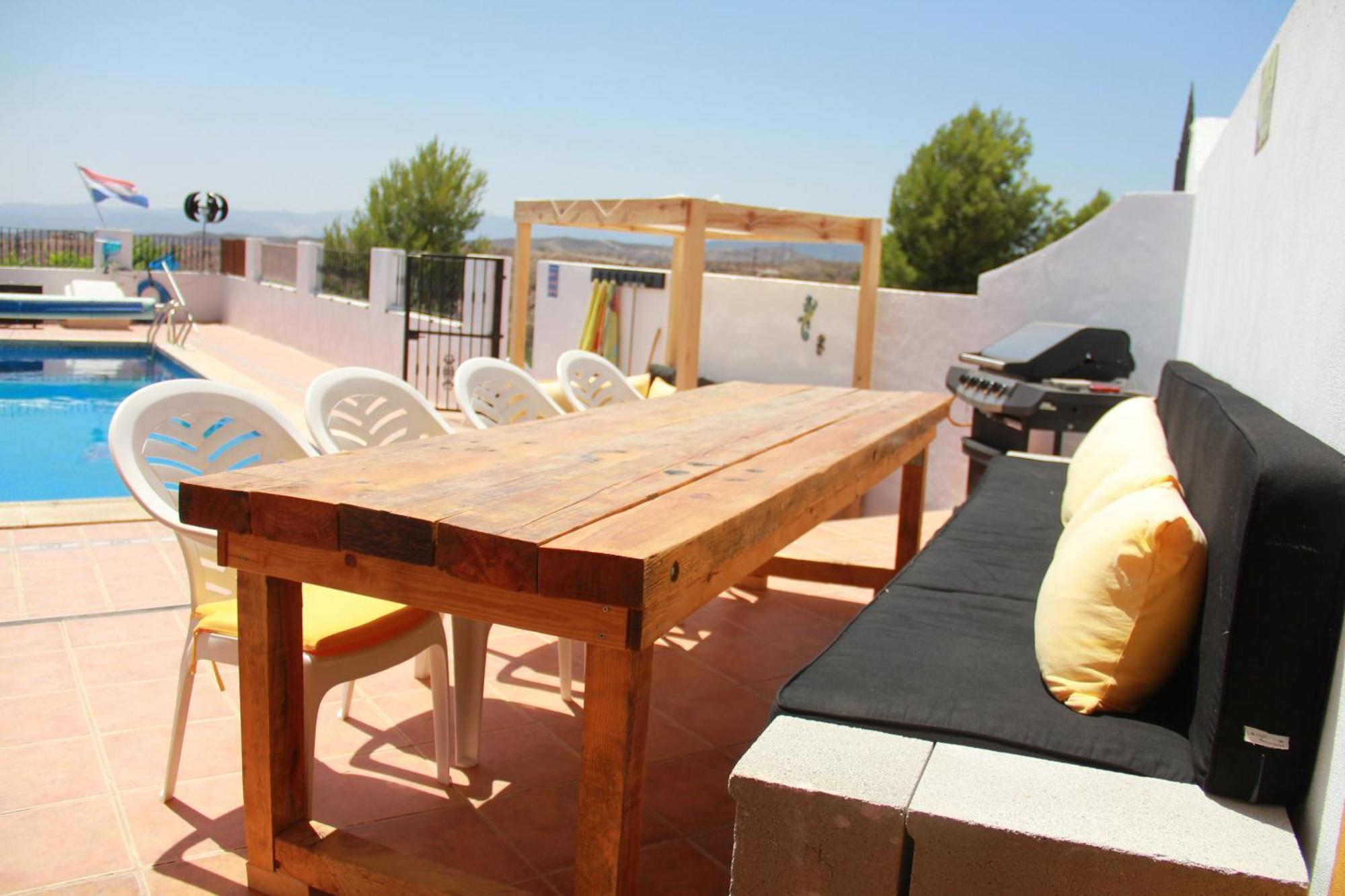 Cortijo Naturista Con Vistas-Clothing Optional Oria Bagian luar foto
