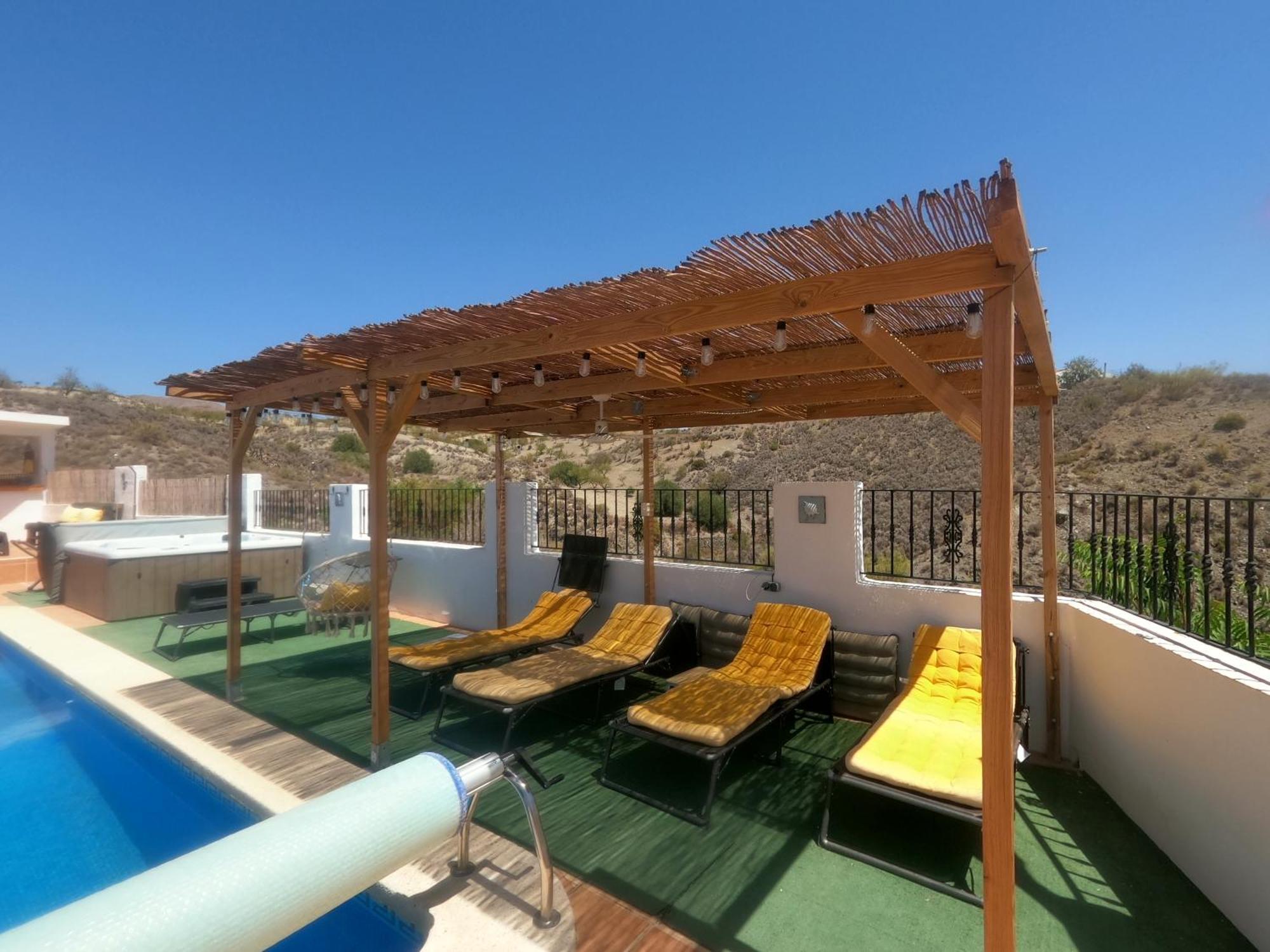 Cortijo Naturista Con Vistas-Clothing Optional Oria Bagian luar foto
